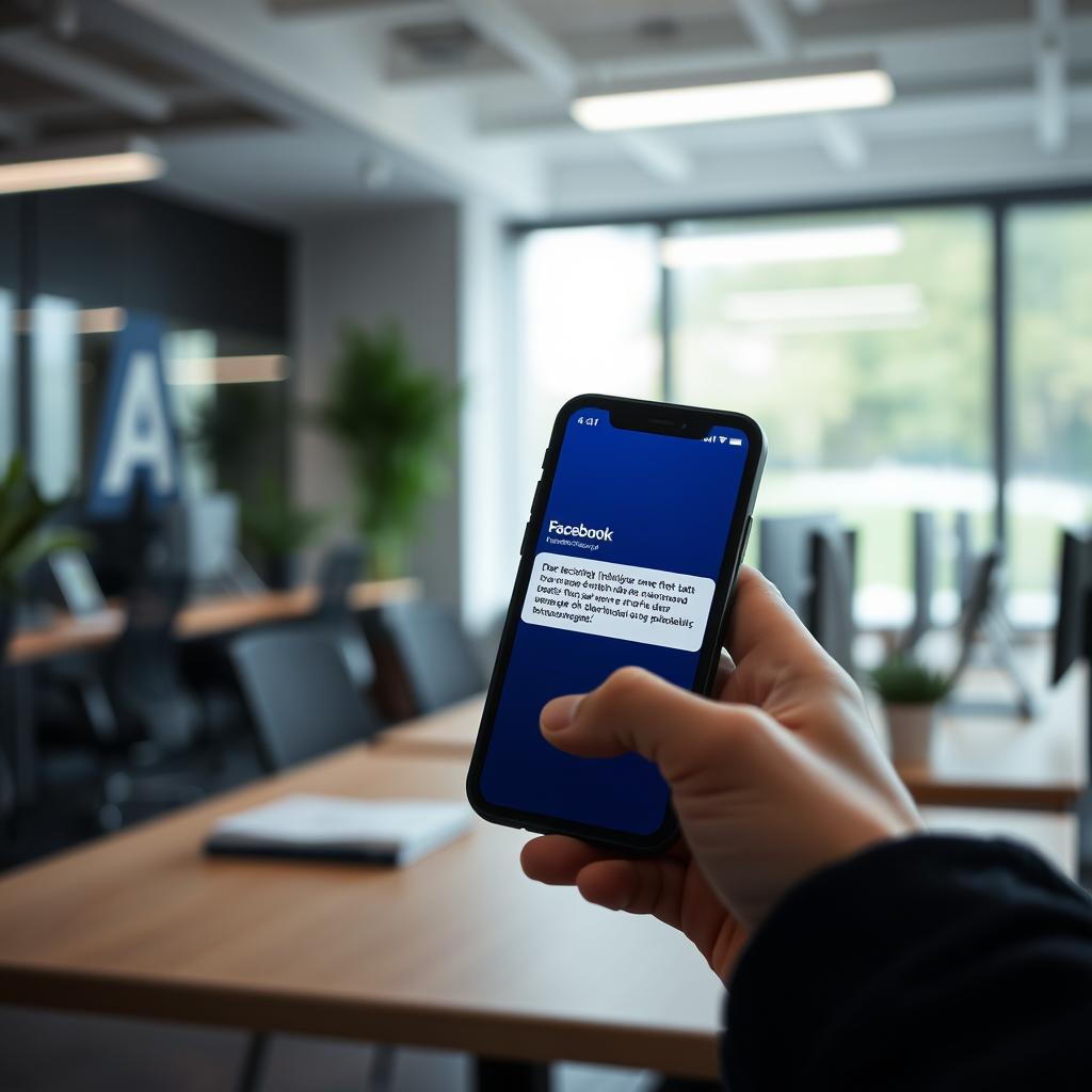 For at illustrere den aktuelle situation med Meta og dataindsamling blandt EU-borgere, forestiller jeg mig et foto, der viser et nærbillede af en smartphone, der viser en notifikation fra Facebook, hvor brugeren bliver informeret om ændringerne i databeskyttelsespolitikken. Billedet er sammensat med en sløret baggrund af en moderne kontorindstilling, hvilket symboliserer erhvervslivet og de kommende udfordringer for SMV’er. Der anvendes naturligt lys fra et vindue, og tilføjelse af bløde skygger fremhæver telefonens skærm, hvilket skaber en visuel kontrast, der fanger blikket. Kompositionen understøtter emnet ved at placere telefonen centralt i billedet, mens den slørede baggrund og en subtil dybdeskarphed fremhæver vægten af den informationer, der vises. Udstyret inkluderer en Canon EOS R med et 50mm f/1.8 objektiv, der giver en skarp detaljegrad og en behagelig bokeh-effekt. Eksponeringen er sat til 1/125 sekunder ved f/2.8 og ISO 200, hvilket sikrer klart fokus på skærmen, mens baggrunden forbliver blød og utydelig. Billedredigeringen vil styrke farverne og kontrasten, så budskabet om dataindsamling står endnu klarere frem.