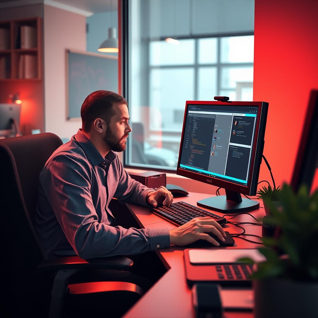 For at understøtte artiklen om ChatGPTs nye hukommelsesfunktion vil jeg tage et billede af en moderne arbejdssituation, hvor en medarbejder interagerer med et computersystem, der viser ChatGPTs interface. Motivationen for billedet vil være at fange den essentielle forbindelse mellem mennesket og teknologien, samt det potentiale, som den nye funktion indebærer. Billedet vil være kompositioneret efter den gyldne snitregel, hvor medarbejderen sidder til venstre og skærmen til højre, hvilket skaber en dynamisk balance. En blød, varm belysning vil fremhæve skærmens lys og medarbejderens koncentration, hvilket giver en intim og indbydende atmosfære. Til fotografiet vil jeg bruge en Canon EOS R5 med en RF 24-70mm f/2.8L IS USM-linse, indstillet til f/2.8 for at opnå en let sløret baggrund, der holder fokus på både skærmens aktivitet og medarbejderens ansigt. ISO-værdien vil være indstillet til 400 for at sikre optimal billedkvalitet i kontorets lys. Efter redigering i Adobe Lightroom vil jeg justere lysstyrken og kontrasten for at være sikker på, at både teknologien og den menneskelige interaktion kommer til sin ret i en kontekst, der understøtter de centrale temaer i artiklen.